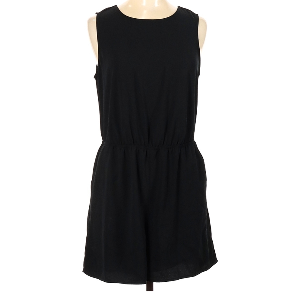 Open Back Romper shorts
